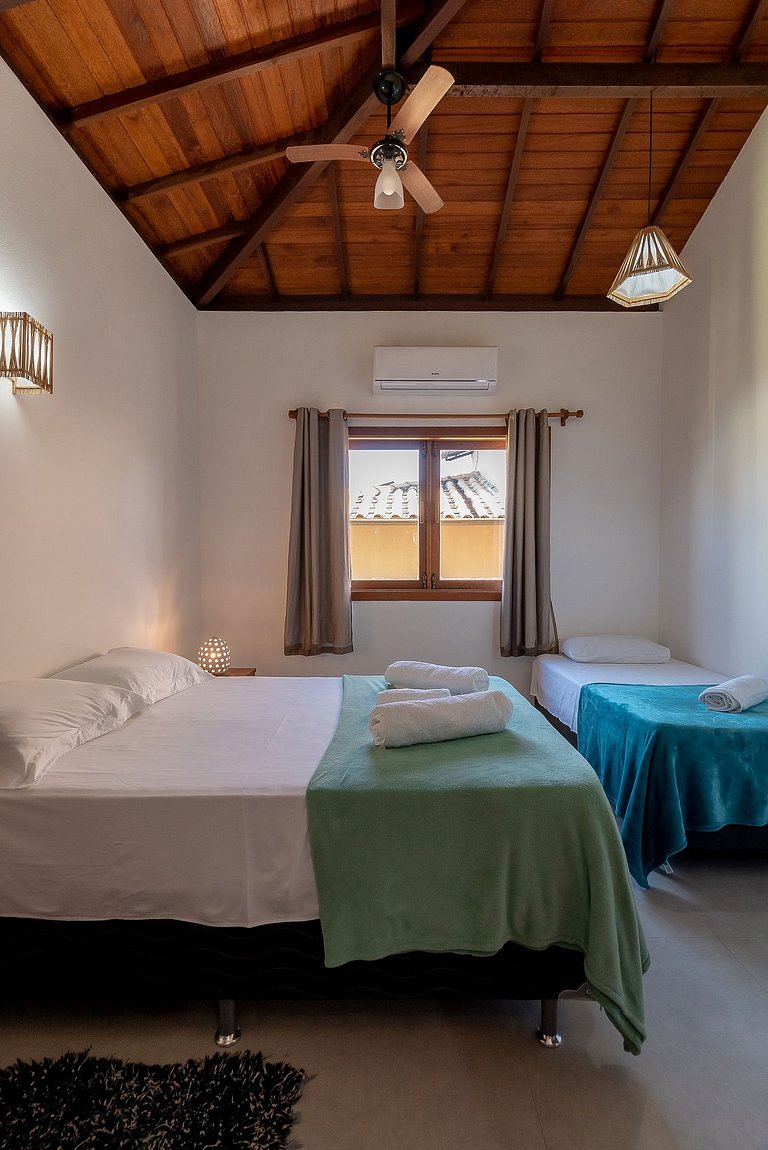 Casa Bemtevi Alto Padrão 3 suítes em Condo c/ SPA