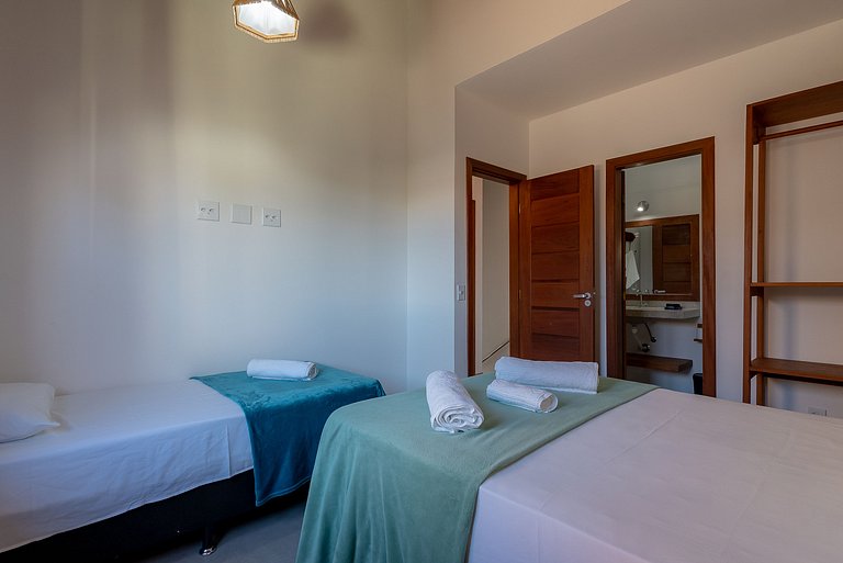 Casa Bemtevi Alto Padrão 3 suítes em Condo c/ SPA