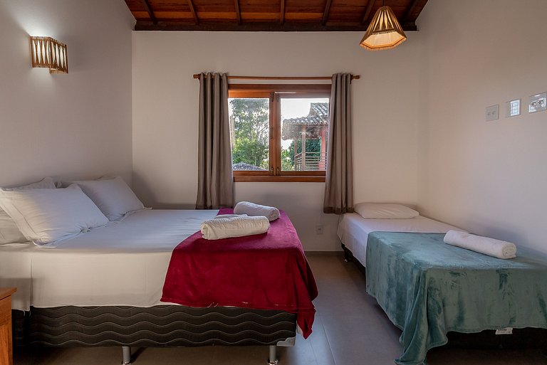 Casa Bemtevi Alto Padrão 3 suítes em Condo c/ SPA
