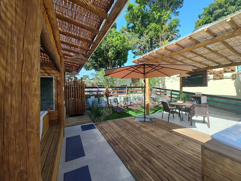 Casa Sabiá 3 suites Alto Padrão em Condo c/ SPA
