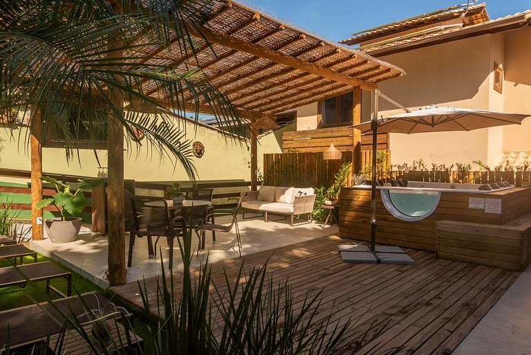 Casa Jandaia Alto padrão c/ 3 suites Condo c/ SPA