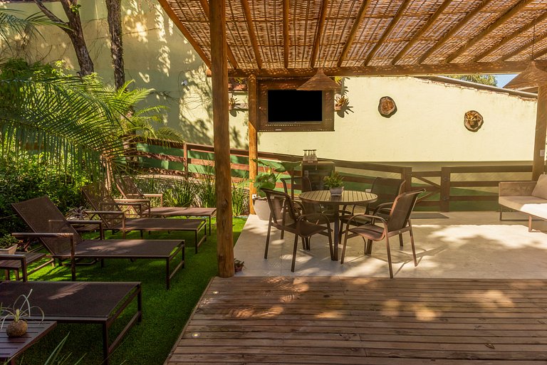 Casa Bemtevi Alto Padrão 3 suítes em Condo c/ SPA